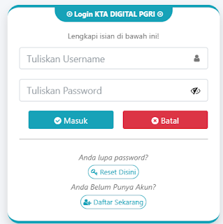 Register PGRI Kab. Aceh Tengah - Persatuan Guru Republik Indonesia Cabang Kab. Aceh Tengah